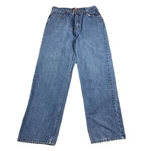 Joe Marlin High Waisted Straight Leg Jeans Women's 10 / M Light Wash